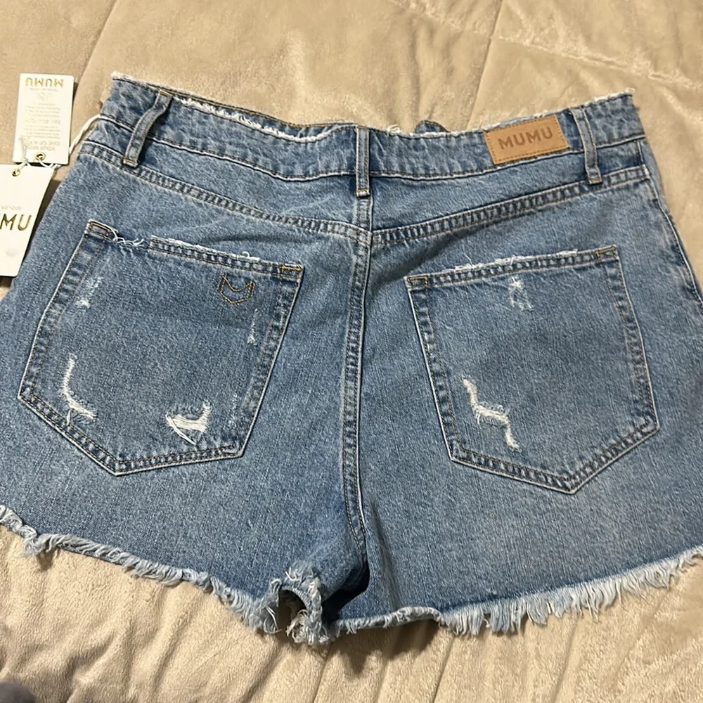 Show me your mumu denim shorts - Picture 5 of 5